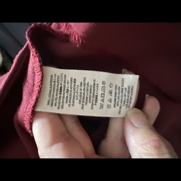 Free People Mock Neck Sleevless Skater Dress Burgandy Size L, Fits Like a XS - Picture 9 of 13